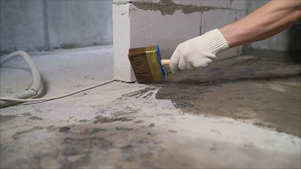 Crawl space vapor barrier installation in Hugo, MN